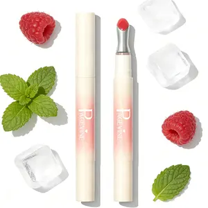 Lip Stain Lightweight Tinted Gloss Natural Color Payoff Waterproof Smudge-Proof Gentle Hydration Non-Drying Sensitive Lips Daily Wear Lipgloss Lipstick Makeup Glossy Cosmetic