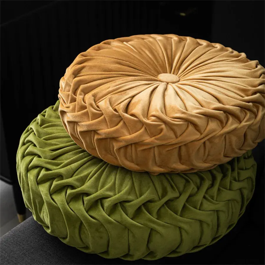 The Cloud Pillow — Velvet Round Cushion
