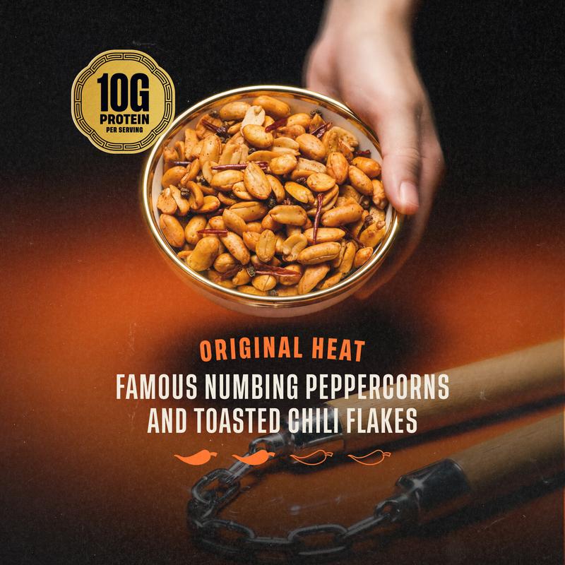 WA-CHAA! Original Heat Spicy Sichuan Peanuts - 1.5oz (24 pack)