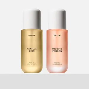 PHLUR Vanilla Skin + Missing Person Body Oil Duo