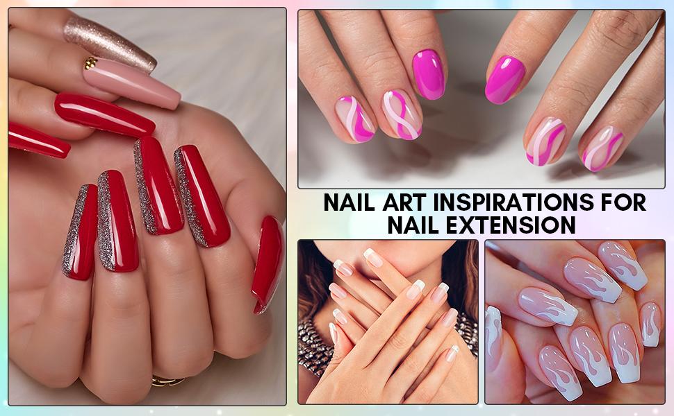 Makartt Super Strong Nail Glue for Acrylic Nails Press On Nails Nail Tips Glue for Stick On Nails Long Lasting Nail Glue for Fake Nails Broken Nails Repair Professional Nail Adhesive Bond 0.07oz 5Pcs sallys nailglue Nail Art Nail Care