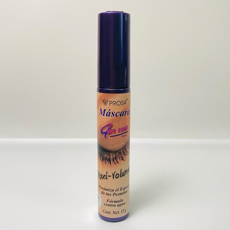 Viral! Prosa Mascara + Oil Set of 4 Piece Bundle Set - Waterproof Makeup - Alargadora + Volumen + Efecto Extensiones + Aceite Pestanas Cosmetic Lash