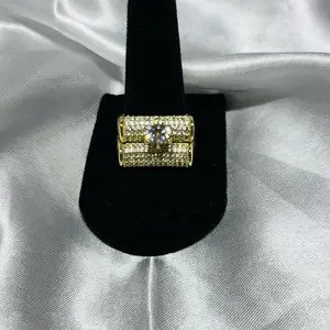 14 Women’s Luxury Engagement Ring – 14K Gold Laminated