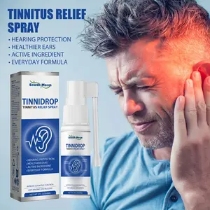 South Moon Tinnidrop Tinnitus Relief Spray for Hearing Protection & Healthier Ears Gentle Ear Care Cleans Dirt Relieves Pain