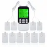 Compact Rechargeable Muscle Massage Unit - 10 Modes, Dual Channel, 30 Intensity Levels, 10 Pads, Neck Use, Muscle Recovery Aid, Smart Wearable Accessory, Self Care Gadget, Men's Health Device, Gift for Him