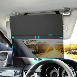 Car Sun Visor Extender – Adjustable Anti Glare Sun Blocker with UV Protection Lens for Safer Driving