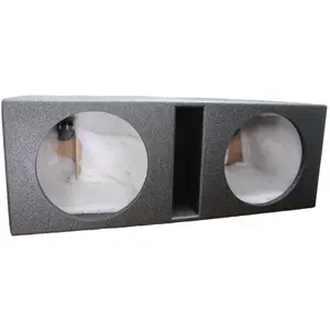 Pipemans Installation Dual 12" Vented and Coated Subwoofer Box 1" Baffle