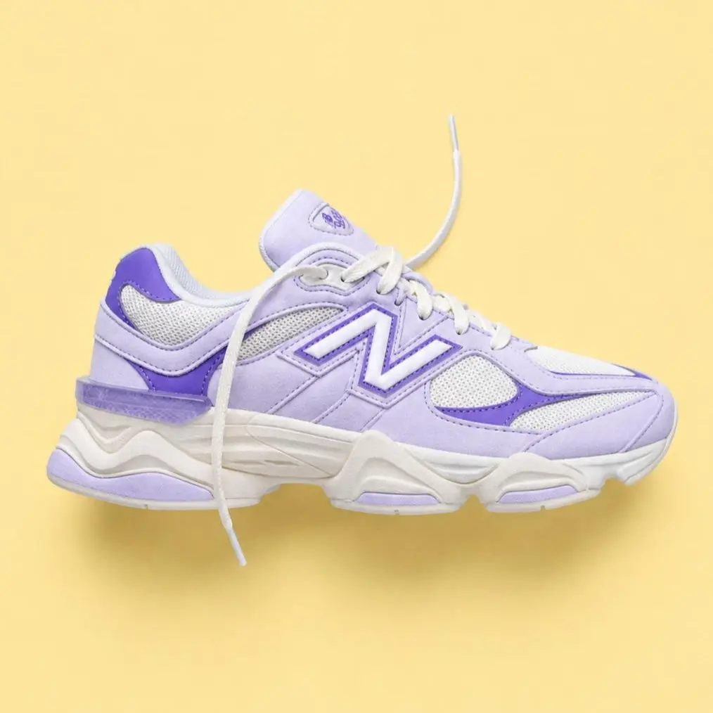 New Balance 9060 Lace Purple Violet GS & Women's Fashion Sneaker New