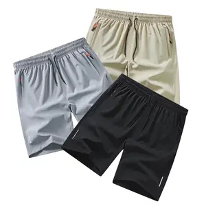 Men’s athletic shorts—quick-drying, breathable, and stretchy. Summer men’s shorts suitable for running, cycling, hiking, and swimming. Comfortable fit with a loose feel. Elastic waistband with drawstring. Stylish fitness shorts for tennis, basketball, vol