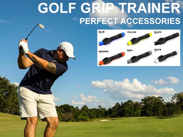 Arttodo Golf Grip Trainer, Fix Swing Grip, Golf Grip Training Aids, Fix Hand Position & Grasp, Master Correct Grip Posture, Golf Gifts