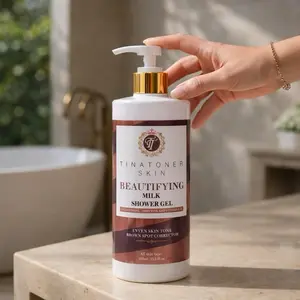 The  Vitamin C Body Wash - Silky Gel-Cream for All Skin Types, Gentle Formula  with vitamin A & E