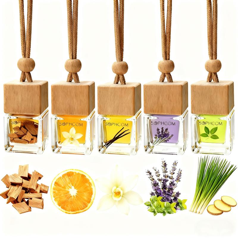 [Buy 1 Get 1 Free ] Scented Car Air Freshener – Long Lasting 60+ Days Diffuser | Natural Extract, Alcohol-Free, Safe for Babies & Moms,Christmas Gift