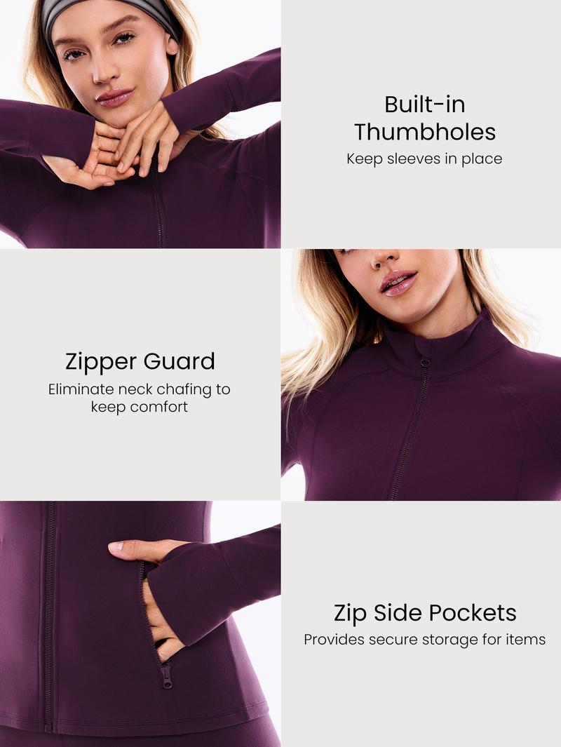 GLOWMODE 2PCS Slim-It BBL Jacket and 31" Flare Leggings Daily Set