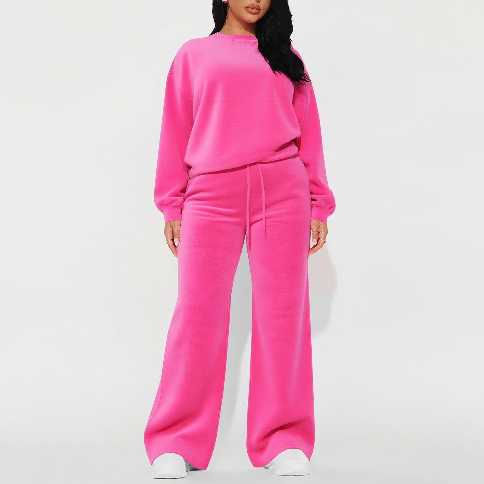 Women's Velvet 2-Piece Tracksuit Set with Pockets - Soft Korean Fabric, Comfortable Jogger Outfit for Casual & Travel Women's Velvet 2-Piece Tracksuit Set with Pockets - Soft Korean Fabric, Comfortable Jogger Outfit for Casual & Travel