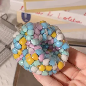 Squishy Dopamine Stress Ball Sensory Toys for Adults Kids, Anxiety Relief Fidget Toys, Squeeze Balls for ADHD Autism Focus