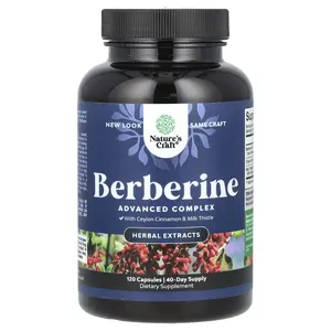 Nature's Craft Berberine, 120 Capsules