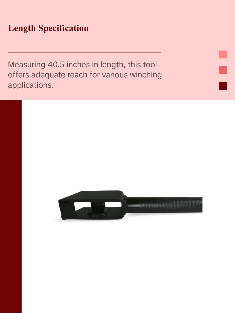Combination Winch Bar - Square Head