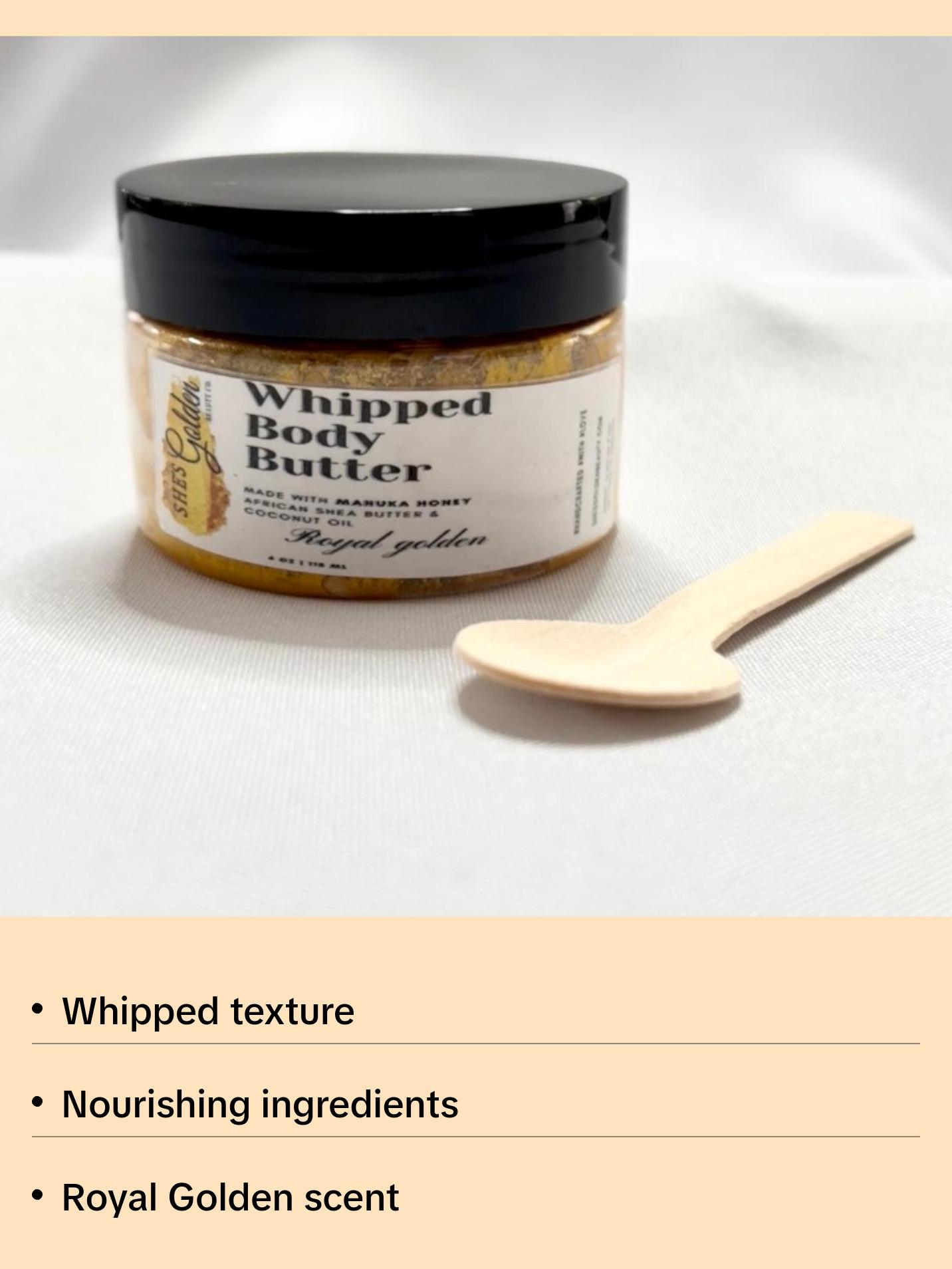 Royal Golden Shimmer Whipped Body Butter