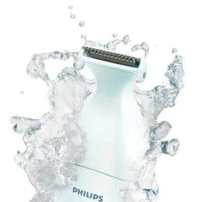 Philips Beauty Electric Body Hair Removal Women's Trimmer Kit, Bikini Trimmer, Women Razor, Rechargeable Wet & Dry use, Personal Care Appliances ,3 attachments HP6376/61