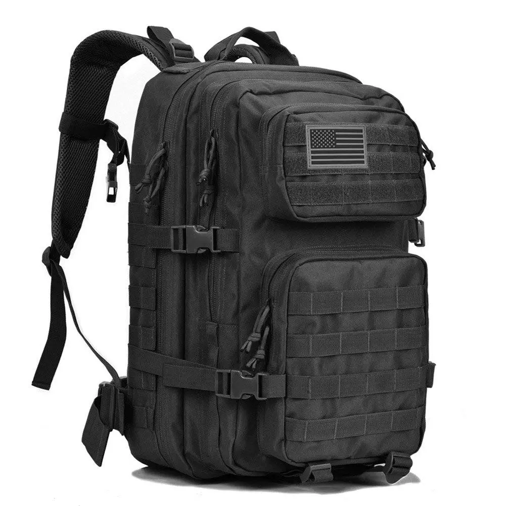 Military Tactical Backpack Large 3 Day Assault Pack 40L Molle Bag for Men Waterproof High-Density Fabric Versatile Multi-Compartment Design for Hiking Daypacks, Gym Sports Bag, Travel, Fishing, Durable Backpack, Organized Daypack Summe,Father's Day Gift t