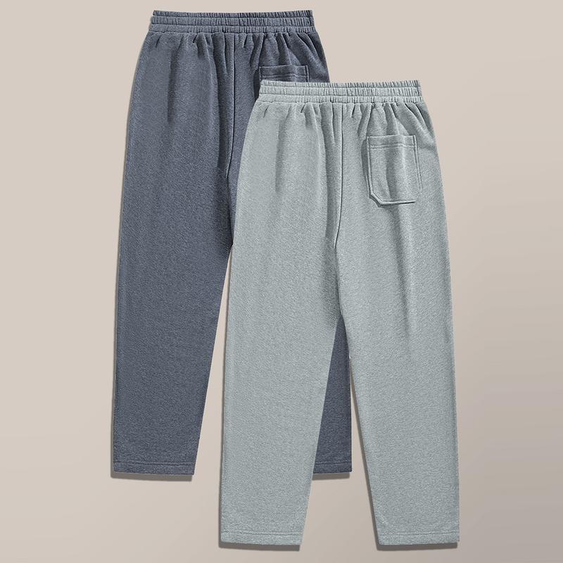 Men's Solid Color Fashion Slim Straight Long Pants