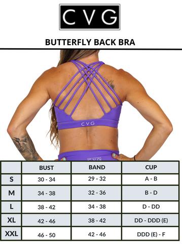 Butterfly Back Bra | Escape Colorblock Sports Bra Yoga Sports Bra