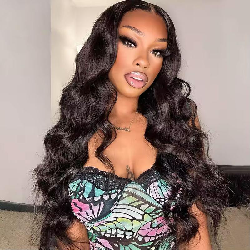 Body Wave Glueless Wigs Brazilian Pre Cut 13X4 Drawstring Glueless Hd Lace Wigs 14-36 Inches 6X4/5x5 Lace Closure Human Hair Wig For Women Pre Plucked Real Human Hair Ready To Wear Wig 180 Density