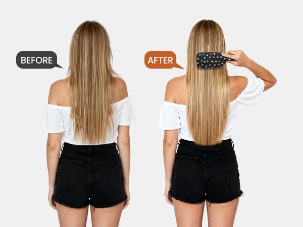 MEXS Double-sided Printed Air Cushion Comb for Women Gift,Detangling Paddle Brush for Smooth & Shiny Hair,Suitable For All Hair Types MEXS Double-sided Printed Air Cushion Comb for Women Gift,Detangling Paddle Brush for Smooth & Shiny Hair,Suitable For All Hair Types