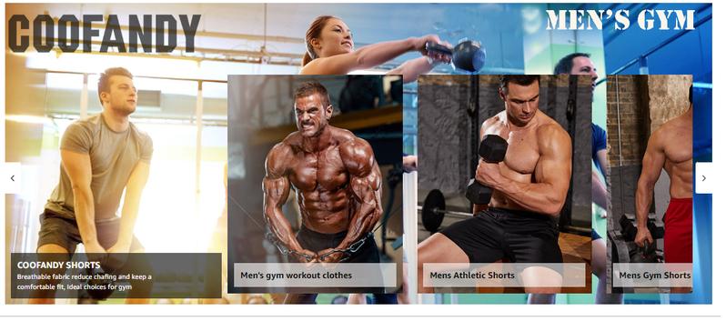 COOFANDY Men's 3 Pack Workout Gym Shorts Mesh Athletic Shorts Lightweight Bodybuilding Training Quick Dry Short Pants with Elastic Waistband & Adjustable Drawstring