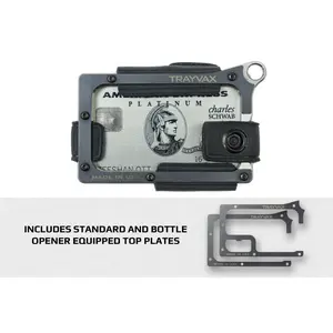 Contour Wallet - Raw Stealth Black