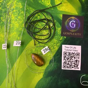 Tigers Eye Tree of Life wire wrapping kit