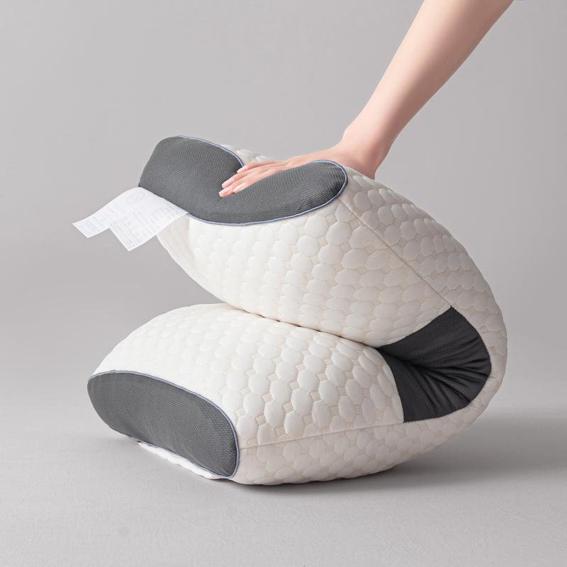 【Buy 1 Get 1 Free With Limited Edition Gift Box】 UFIST 2-Pack Ergonomic Neck Pillows - Breathable Fabric for CervicalSupport, Promotes Deep Sleep & Pressure Relief, Ideal forBack and Side Sleeping Positions