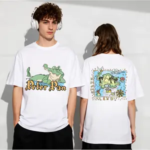 Peter Pan Neverland Two Sided T-Shirt, Comfort Colors Neverland Map Shirt, Peter Pan Crocodile Tee, Tinker Bell Shirt, Neverland Tee