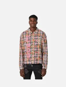 Guapi | Blush Pink Rhinestone Flannel