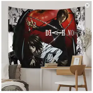 DEATH NOTE Cartoon Tapestry Wall Hanging Decoration Household Home Decor