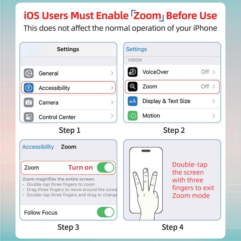 Kinmates Must-Have TikTok Scrolling Remote Control Ring: Enhance Your Viewing Experience – Bluetooth Page Turner for iPhone, iPad, iOS, and Android - Not Compatible with Kindle Devices, Google and Motorola Phones