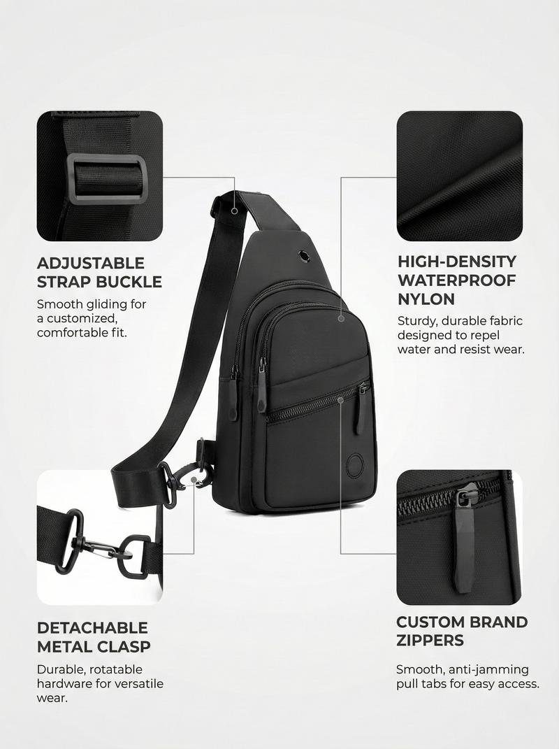 Small Sling Backpack Crossbody Sling Bag, Chest Bag Daypack Fanny Pack Cross Body Bag for Outdoors Hiking Traveling Small Sling Backpack Crossbody Sling Bag, Chest Bag Daypack Fanny Pack Cross Body Bag for Outdoors Hiking Traveling