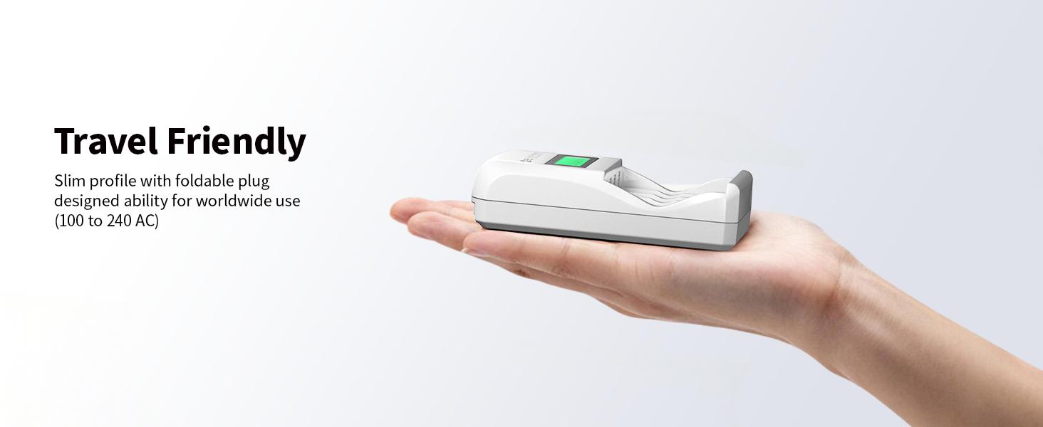 EBL Rechargeable AA AAA Batteries & Individual Battery Charger Kit EBL Rechargeable AA AAA Batteries & Individual Battery Charger Kit