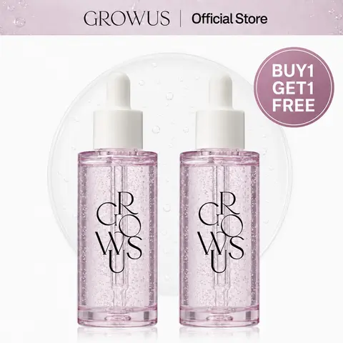 [B1G1F] Scalp Exfoliating Ampoule — Hair Strengthening & Thickening Serum | 7 Collagen + 5 Protein Types | Cooling Deep Cleanse for Itchy, Oily & Flaky Scalp | All Hair Types | GROWUS 50ml, Buy 1 Get 1 Free Product