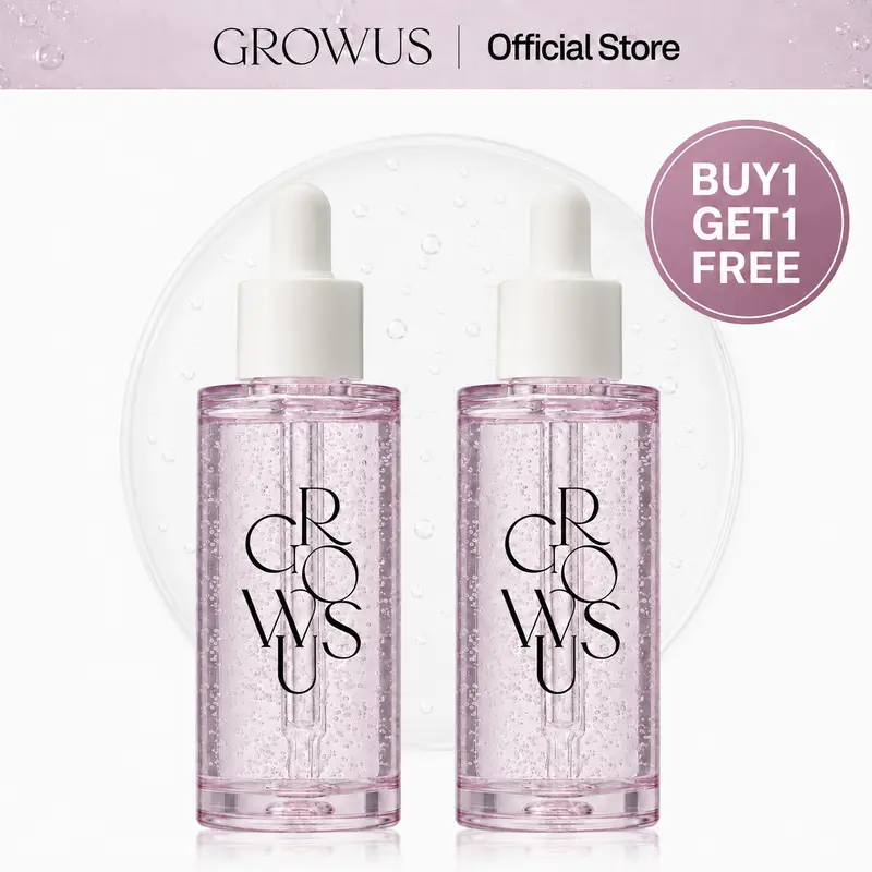 [B1G1F] Scalp Exfoliating Ampoule — Hair Strengthening & Thickening Serum | 7 Collagen + 5 Protein Types | Cooling Deep Cleanse for Itchy, Oily & Flaky Scalp | All Hair Types | GROWUS 50ml, Buy 1 Get 1 Free Product