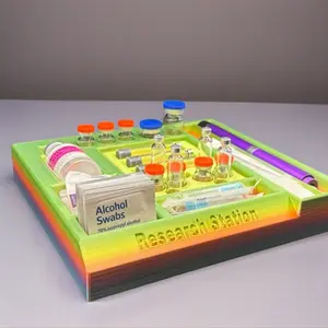 Ultimate Peptide Reconstitution Station – Complete Organizer