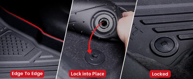 Lasfit fit for 2015-2026 Chevrolet Express 1st Row Custom Floor Mats