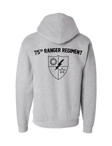 75th Ranger Regiment Hoodie (Gray)