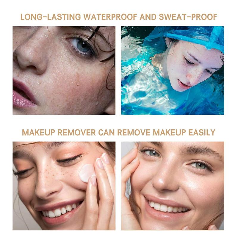 B&Q Waterproof Freckle Pen, Easy Coloring Makeup Stick for Novelty Makeup Styles, Music Festival, Facial Makeup Spot Pen