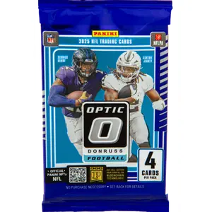2025 Panini Optic Football Retail Pack (4 Cards)