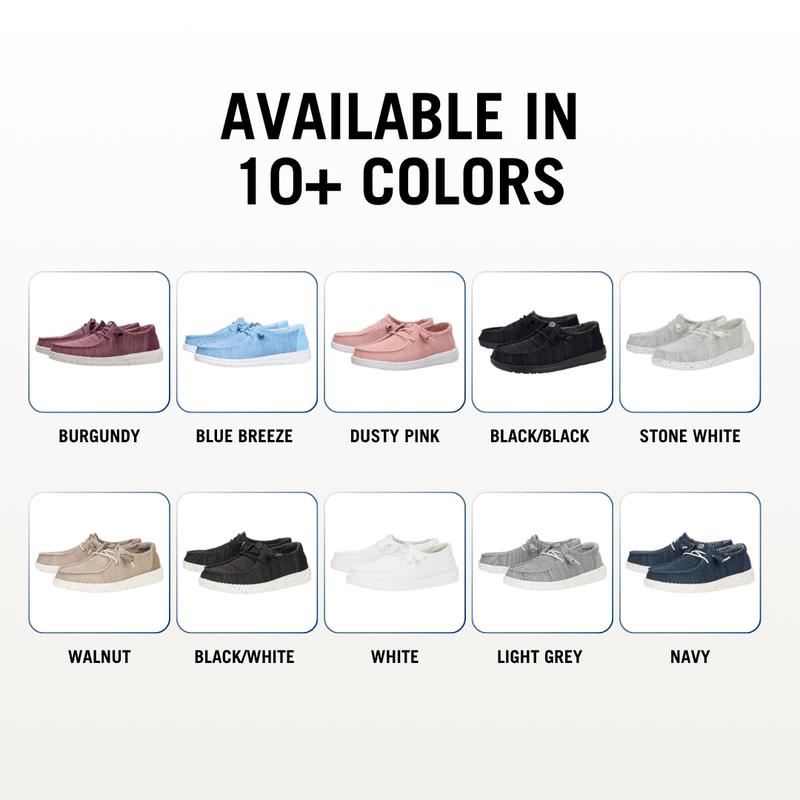 HEYDUDE Wally Stretch Sox - Mens Comfortable Slip on Shoes