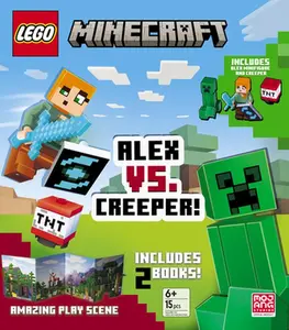 Alex vs. Creeper (Lego Minecraft): Landscape Activity Box -- Random House, Mixed Media Product