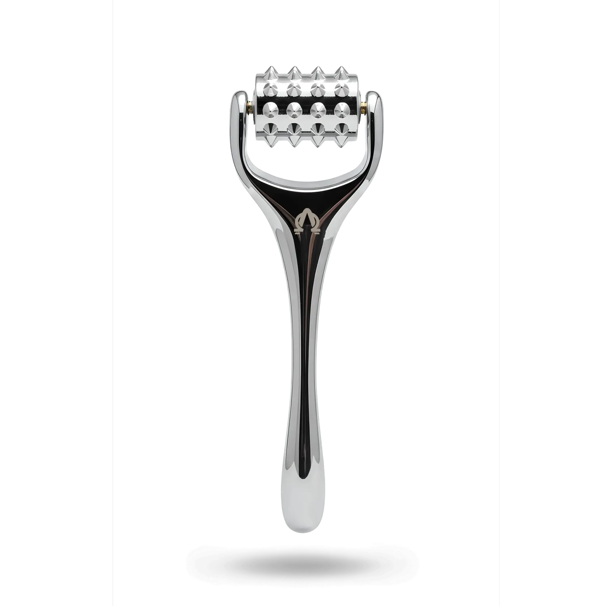 MAXXING Face Massager, 360 Degree Metal Roller for Serum Absorption, Jawline and Cheekbone Sculpting, Tension Relief, No Batteries Needed