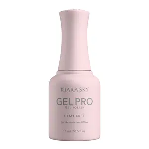 Kiara Sky Gel Pro - Timeless HEMA-Free + TPO Free Nail Gel Polish | Intense Pigmentation, Long-Lasting Wear | Finish: Cream 15ml