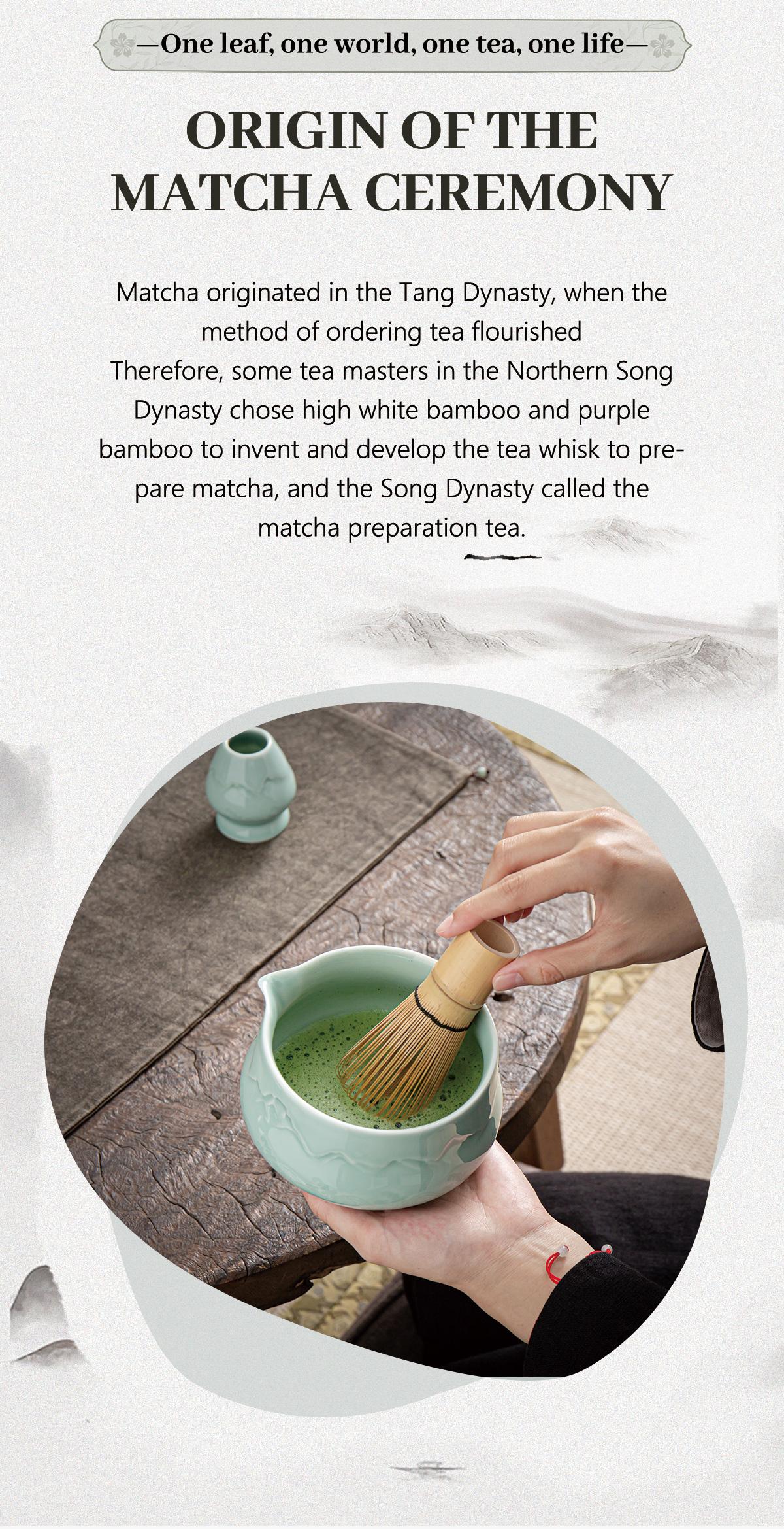 TEANAGOO Christmas Blue Matcha Set 7-Piece Matcha Kit with Gradient Ceramic Bowl Bamboo Whisk Scoop & Sifter Cozy Holiday Gift for Tea Lovers